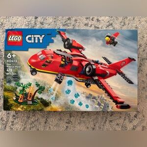 NIB** LEGO City Fire Rescue Plane
